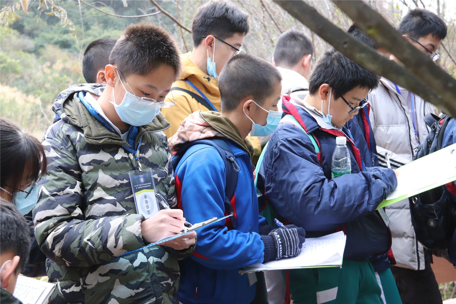 野外分组采集数据